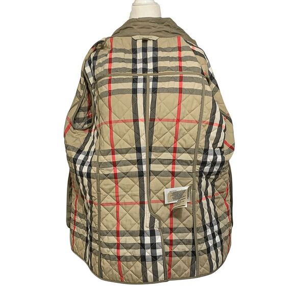 Authentic Burberry Tan Quilted Puffer Jacket - Picture 10 of 14